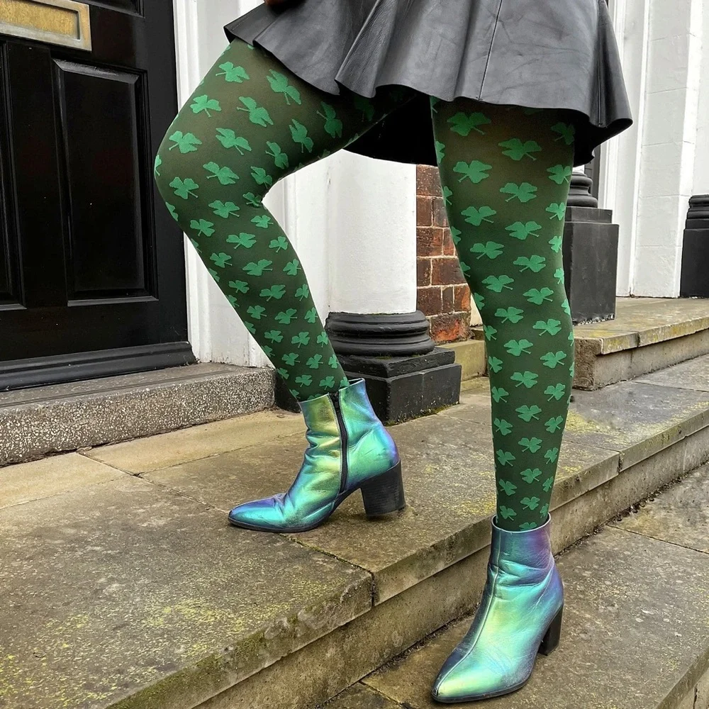 Snag Tights- Shamrock Green Tights